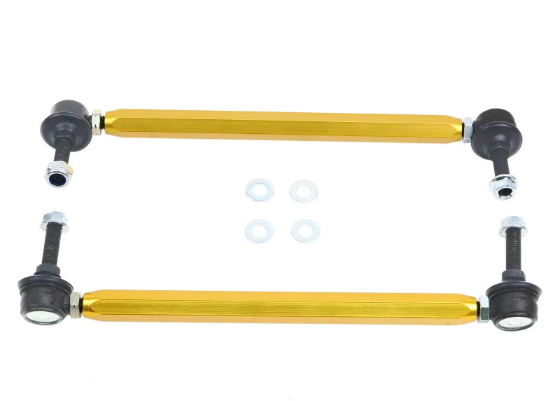 Whiteline Universal Swaybar Link Kit Heavy Duty Adjustable Steel Ball Joint - Side View