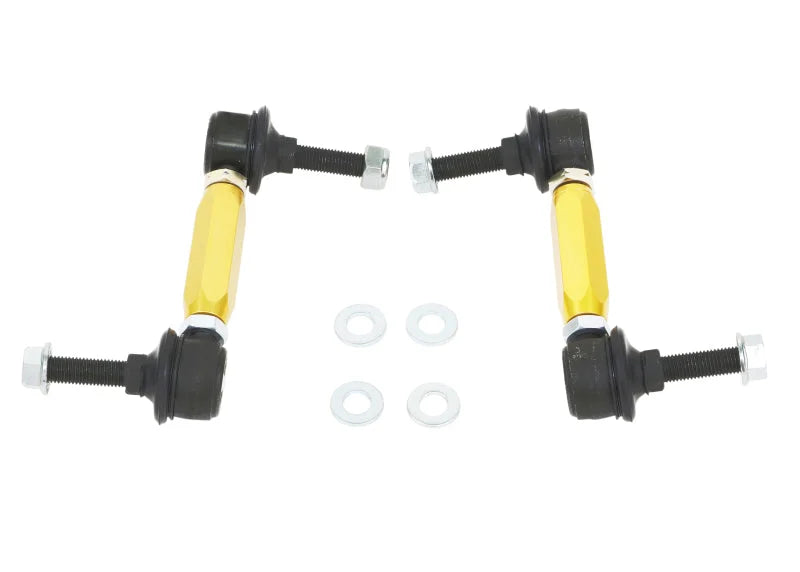 Whiteline Universal Swaybar Link Kit-Heavy Duty Adj Steel Ball w/ 10mm Ball Stud - Side View