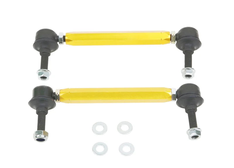 Whiteline Universal Swaybar Link Kit-Heavy Duty Adj Steel Ball w/ 10mm Ball/Ball - Side View