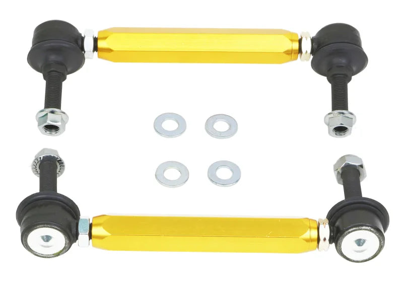 Whiteline Universal Swaybar Link Kit-Heavy Duty Adjustable 10mm Ball Joint - Side View