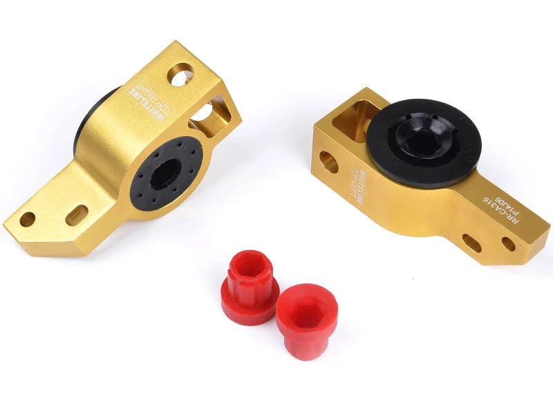 Whiteline VAG MK4/MK5 Front Lower control arm anti-dive caster kit - Installation View