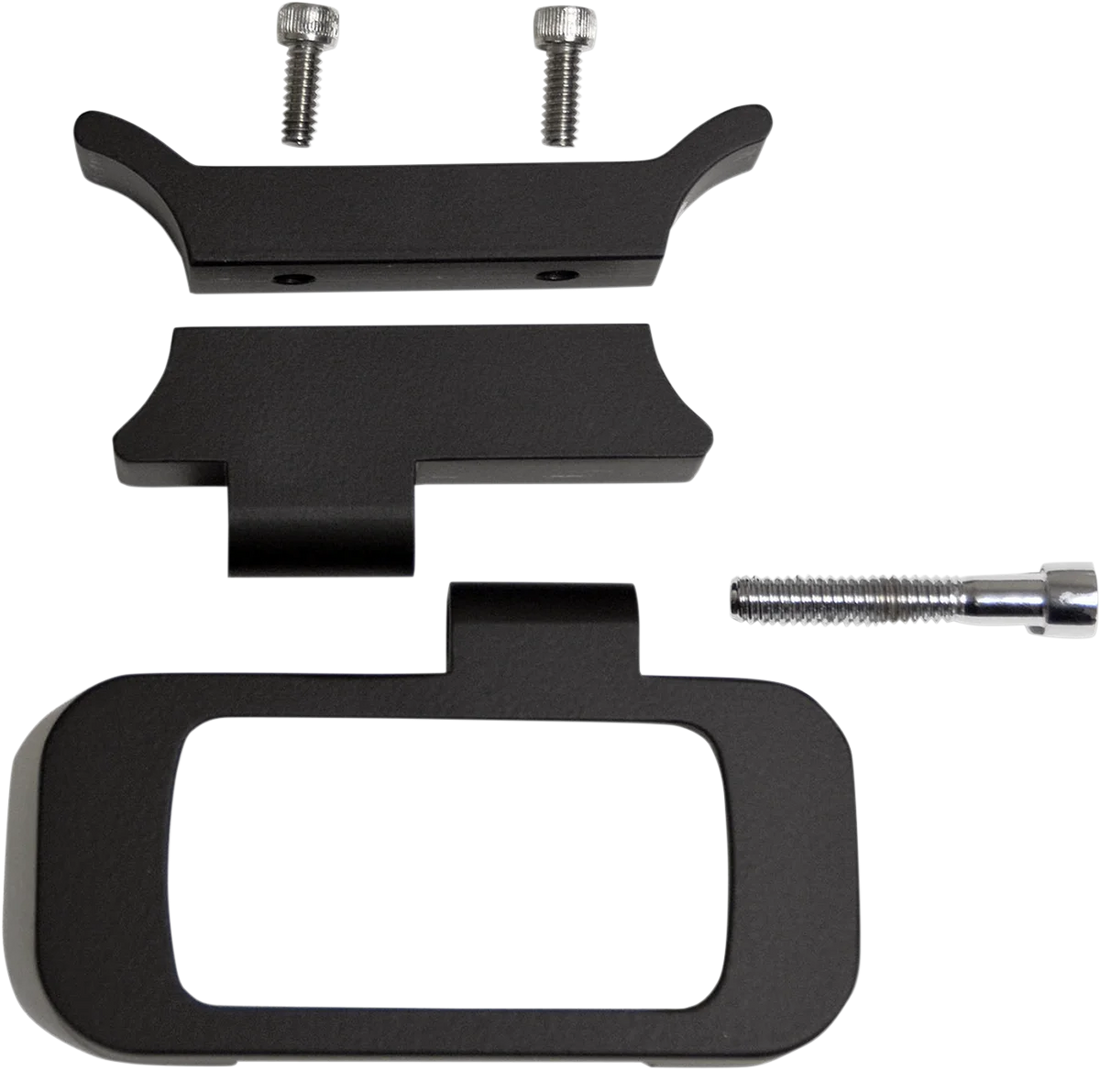 Wild 1 Adjustable Gauge Mount - Chrome - Side View