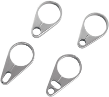 Load image into Gallery viewer, Wild 1 Cable Guide - 1-1/4" - Throttle/Brake - Chrome - Side View