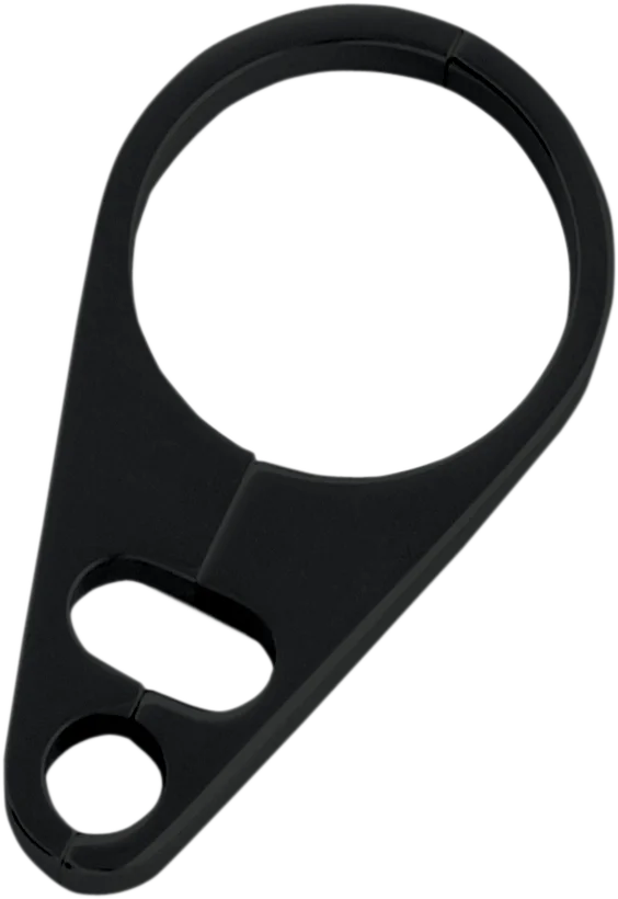 Wild 1 Cable Guide - 1-1/4" - Throttle/Idle/Brake - Chrome - Detail View