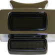 Load image into Gallery viewer, Wild 1 Gauge Relocation Bracket - Chrome - Main Product View