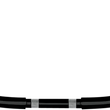 Load image into Gallery viewer, Wild 1 Handlebar - Beach - TBW - Black - Main Product View