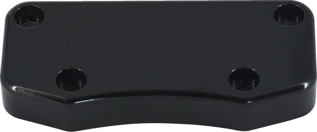Wild 1 Handlebar Clamp - Smooth - Gloss Black - Main Product View