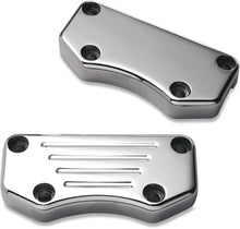 Load image into Gallery viewer, Wild 1 Handlebar Clamp - Smooth - Gloss Black - Side View
