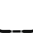 Load image into Gallery viewer, Wild 1 Handlebar - FLHT/C - TBW - Black - Main Product View
