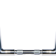 Load image into Gallery viewer, Wild 1 Handlebar - Hooked - 10" - Chrome - Main Product View