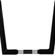 Load image into Gallery viewer, Wild 1 Handlebar - Hooked - 12" - Black - Main Product View