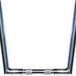 Load image into Gallery viewer, Wild 1 Handlebar - Hooked - 12" - Chrome - Main Product View