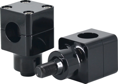 Wild 1 Risers - Stubby - Springer - Gloss Black – CI Motorsports