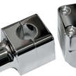 Load image into Gallery viewer, Wild 1 Risers - Stubby - Springer - Gloss Black - Side View