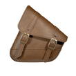Load image into Gallery viewer, Willie &amp; Max HD Softails, Yam Rd Stars, Kaw Vulcan 900, Suz C50 Brass Monkey Swingarm Bag - Brown