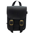 Load image into Gallery viewer, Willie &amp; Max Universal Brass Monkey Sissy Bar Bag (8 inches L x 10 inches H x 4.5 inches W) - Black