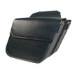 Load image into Gallery viewer, Willie &amp; Max Universal Raptor Large Slant Saddlebags (16 in L x 11 W x 6.5 in H) - Black