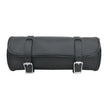 Load image into Gallery viewer, Willie &amp; Max Universal Round Leather Tool Bag (12 in L x 4.5 in H) - Black