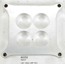 Load image into Gallery viewer, Wilson Manifolds Carburetor Spacer - 4150 1in 4-Hole 1.680in 011311