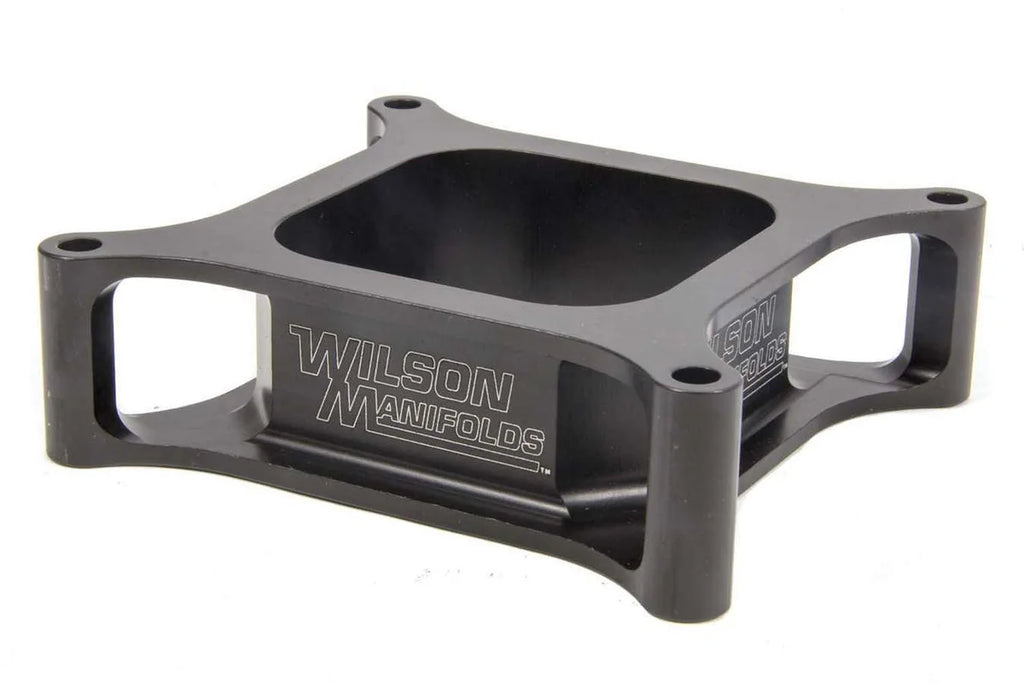 Wilson Manifolds Carburetor Spacer - 4150 2in Open L/W 000050