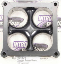 Load image into Gallery viewer, Wilson Manifolds Carburetor Spacer - 4500 1.5in 4-Hole L/W Tapered 024130