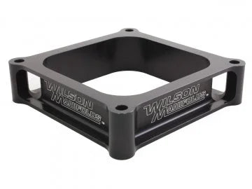 Wilson Manifolds Carburetor Spacer - 4500 2in Open L/W 020050