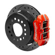 Load image into Gallery viewer, Wilwood 11 in. Forged Dynapro Low-Profile Rear Parking Brake Kit (Red, Drilled &amp; Slotted) fits 2011 Ford