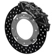 Load image into Gallery viewer, Wilwood 17-21 Can-Am X3RS Black 6-Piston Front Kit 11.25in - Drilled Rotors - Side View