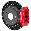 Load image into Gallery viewer, Wilwood 5-Lug Rear Big Brake Kit - Slotted Rotors Red fits 2022-2024 Polaris RZR Turbo, RZR PRO R