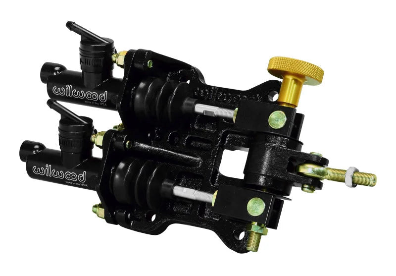 Wilwood 60 Degree MC Mount & Balance Bar Assembly - Side View