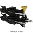 Load image into Gallery viewer, Wilwood 60 Degree MC Mount &amp; Trubar Assembly - Side View