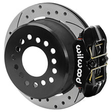 Load image into Gallery viewer, Wilwood 7-5/8in Rear Axle Dynapro Disc Brake Kit 11in Drilled/Slotted Rotor -Black Caliper fits Chevrolet