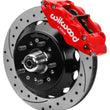 Load image into Gallery viewer, Wilwood 70-81 FBody/75-79 A&amp;XBody FNSL6R Frt Brk Kit 12.88in D/S Rtr Red Caliper Use w/ PD Spindle