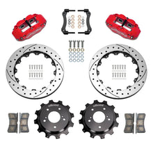 Load image into Gallery viewer, Wilwood 89-02 Nissan Skyline Superlite 4R Rear BBK w/ 13.50in Diameter D/S Rotor - Red