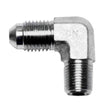 Load image into Gallery viewer, Wilwood 90 Deg Elbow Fitting -4 AN NPT Male to 1/8-27