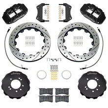 Load image into Gallery viewer, Wilwood 95-98 Nissan Skyline Superlite 6R Front BBK w/ 12.88in D/S Rotors &amp; Flexlines - Black