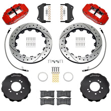Load image into Gallery viewer, Wilwood 95-98 Nissan Skyline Superlite 6R Front BBK w/ 12.88in D/S Rotors &amp; Flexlines - Red