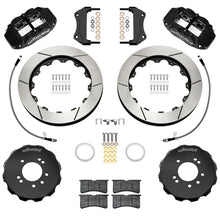 Load image into Gallery viewer, Wilwood 95-98 Nissan Skyline Superlite 6R Front BBK w/ 12.88in Slotted Rotors &amp; Flexlines - Black