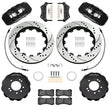 Load image into Gallery viewer, Wilwood 99-02 Nissan Skyline Aerolite 6R Front BBK w/ 14.00in D/S Rotors &amp; Flexlines - Black