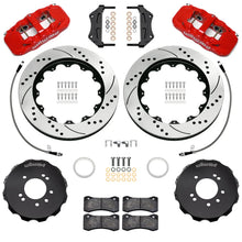 Load image into Gallery viewer, Wilwood 99-02 Nissan Skyline Aerolite 6R Front BBK w/ 14.00in D/S Rotors &amp; Flexlines - Red