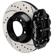 Load image into Gallery viewer, Wilwood 99-12 Porsche 911 (996/997) Superlite 4R Rear Brake Kit Drilled 14.00in Rotor w/Lines - Blk
