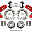 Load image into Gallery viewer, Wilwood AERO4 / MC4 Rear Kit 14.00 Drilled Red Currie Pro-Tour Unit Bearing Floater