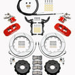 Load image into Gallery viewer, Wilwood AERO4 / MC4 Rear Kit 14.00 Red 15-23 Mustang w/Lines &amp; Cables