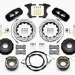 Load image into Gallery viewer, Wilwood AERO4 Rear Kit 14.00 Drilled w/ BMR Suspn. w/Lines fits 2005-2014 Ford Mustang