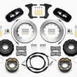 Load image into Gallery viewer, Wilwood AERO4 Rear Kit 14.00 w/ BMR Suspn. w/Lines fits 2005-2014 Ford Mustang
