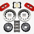 Load image into Gallery viewer, Wilwood AERO4 Rear Kit 14.00in Drilled Red fits 2004-2008 Cadillac XLR / 2006-2009 Cadillac XLR V / 1997-2013 Chevrolet Co...
