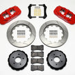Load image into Gallery viewer, Wilwood AERO4 Rear Kit 14.00in Red fits 2004-2008 Cadillac XLR / 2006-2009 Cadillac XLR V / 1997-2013 Chevrolet Corvette