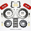 Load image into Gallery viewer, Wilwood AERO4 Rear Kit 14.25in Drilled Red w/Lines fits 2012-2014 Chrysler 300 / 2012-2015 Chrysler 300 C / 2012-2015 Chry...