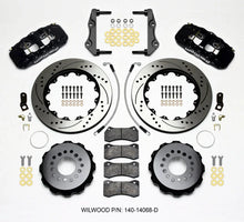 Load image into Gallery viewer, Wilwood AERO4 Rear Kit 14.25in Drilled w/Lines fits 2012-2014 Chrysler 300 / 2012-2015 Chrysler 300 C / 2012-2015 Chrysler...