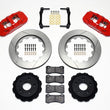 Load image into Gallery viewer, Wilwood AERO4 Rear Kit 14.25in Red 2010-2015 Camaro